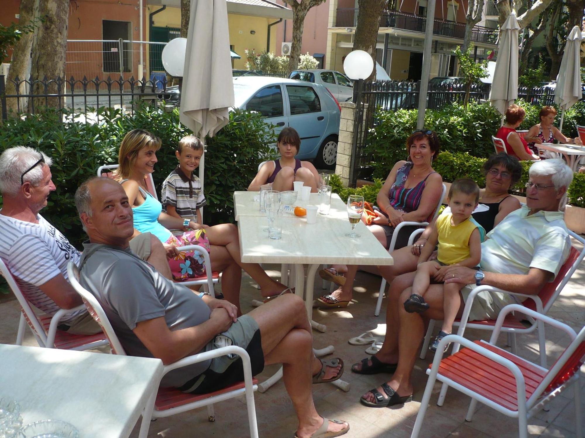 Hotel Euromar Rimini Bagian luar foto