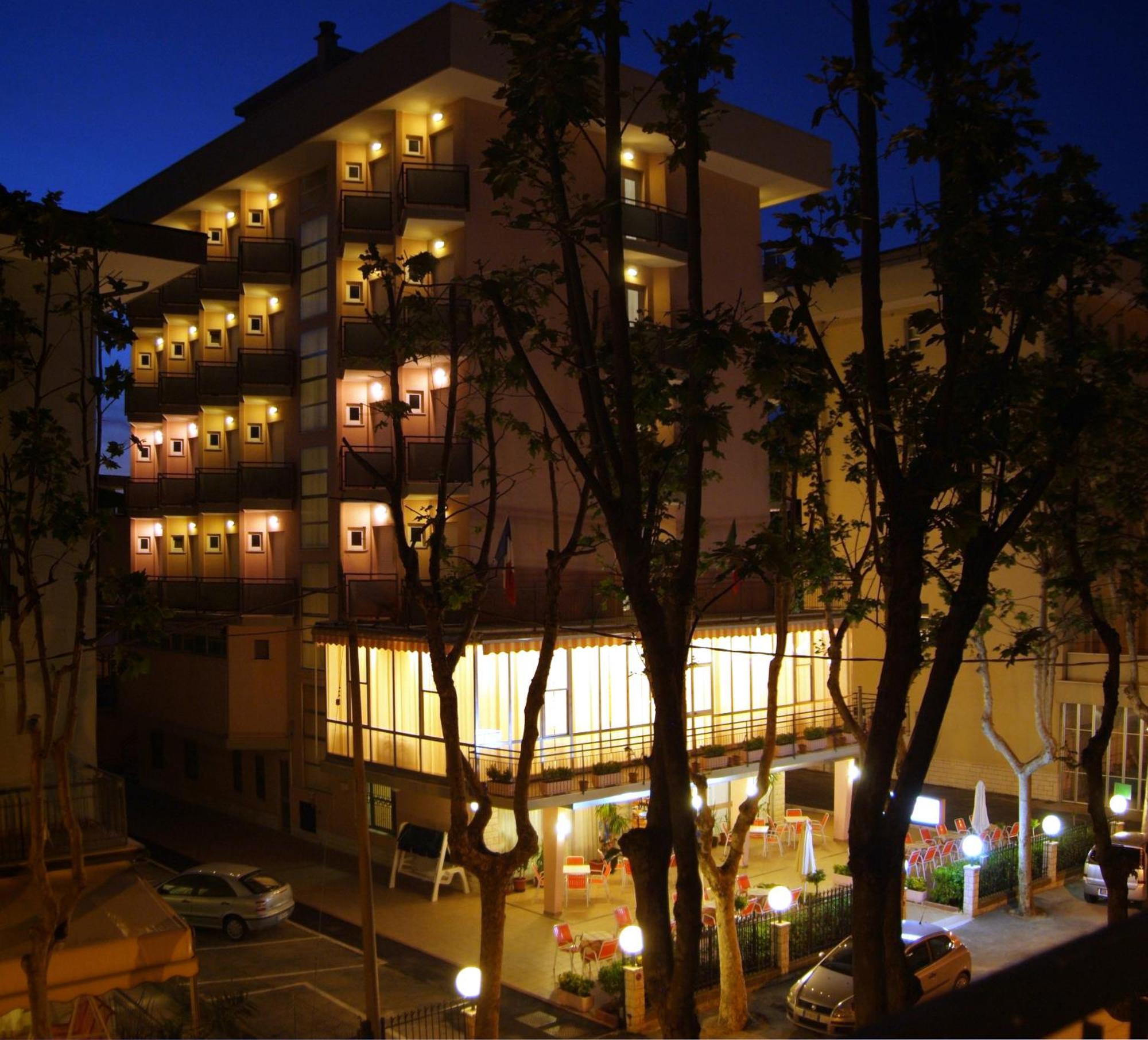 Hotel Euromar Rimini Bagian luar foto